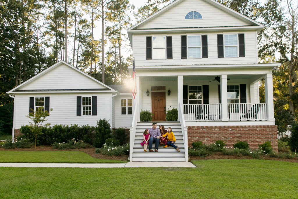 Homeowners enjoying roof replacement from ProRoofing in Atlanta